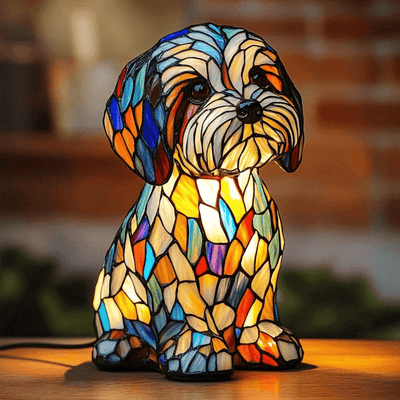 Glowing Puppy Lamp
