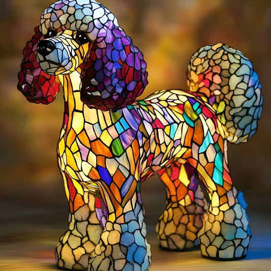 Elegant Poodle-Shaped Lamp